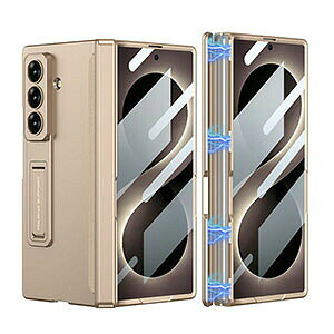 Samsung Galaxy Z Fold8 5G �T���X�� �M�����N�V�[ Z �t�H�[���h8 �P�[�X �J�o�[ �X�^���h�@�\ �܂肽���݌^ PC�f�� �v���X�`�b�N�� �����t�B�����t�� CASE �ϏՌ��J�o�[ �y�� �����₷�� �S�ʕی� �J