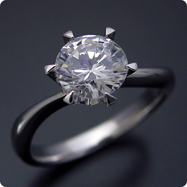 楽天市場】1カラット 婚約指輪 50万円 1ct プラチナ ダイヤモンド