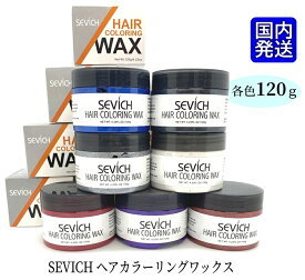 カラーワックス 120g ヘアカラーワックス 【 あす楽 】 ワンデイヘアカラーワックス スタイリング ワックス 整髪料 カラーリング ヘアカラー 毛染め 黒染め 髪染め ハロウィン コスプレ 黒 ブラック グレー 白 シルバー 赤 レッド ピンク 青 ブルー 紫 パープル ブラウン 茶