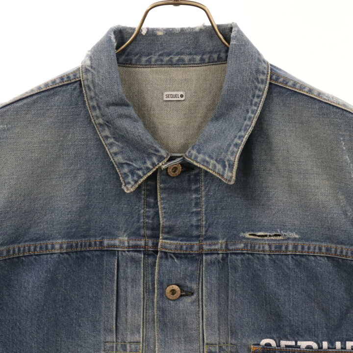 楽天市場】SEQUEL(シークエル) サイズ:L 23SS ×fragment design DAMAGE  