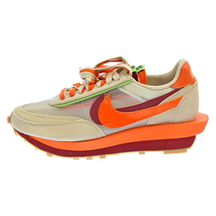 楽天市場 Nike ナイキ Sacai Clot Ld Waffle Orange Blaze クロット サカイ Ld ワッフル オレンジ ブレイズ ローカットスニーカー マルチ Dh1347 100 新古品 中古 程度s カラーマルチカラー 取扱店舗名古屋 ブランド買取 販売 Bring