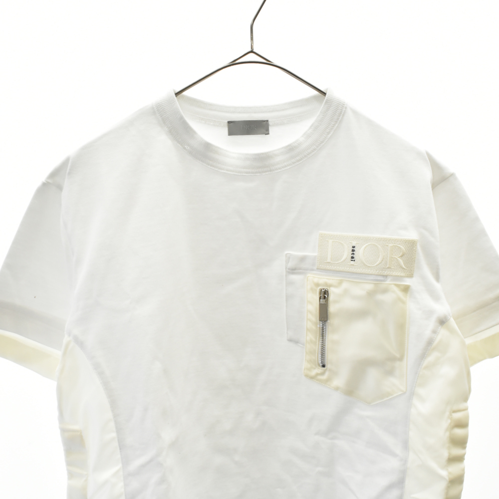 楽天市場】DIOR(ディオール)21AW × sacai Over Size T-Shirt Cotton 
