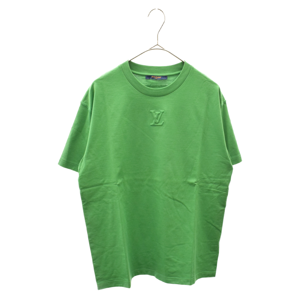 楽天市場】LOUIS VUITTON(ルイヴィトン)LV デボス半袖Tシャツ グリーン 