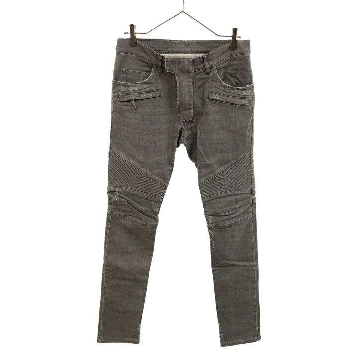 楽天市場】BALMAIN(バルマン)バイカーデニムパンツ グレー S5HT551C805S【中古】【程度A】【カラーグレー】【オンライン限定商品】 : ブランド買取・販売 BRING 楽天市場】BALMAIN(バルマン)バイカーデニムパンツ グレー S5HT551C805S【中古】【程度A】【カラーグレー】【オンライン限定商品】 : ブランド買取・販売 BRING