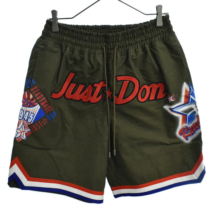 楽天市場 Ready Made レディメイド 18ss Just Don Basket Shorts ロゴパッチバスケットショーツ カーキ ジャストドン 中古 程度a カラーグリーン 取扱店舗原宿 ブランド買取 販売 Bring