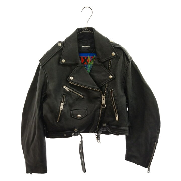 楽天市場 Diesel ディーゼル レディース レザーライダースジャケット ブラック 中古 程度b カラーブラック オンライン限定商品 ブランド買取 販売 Bring
