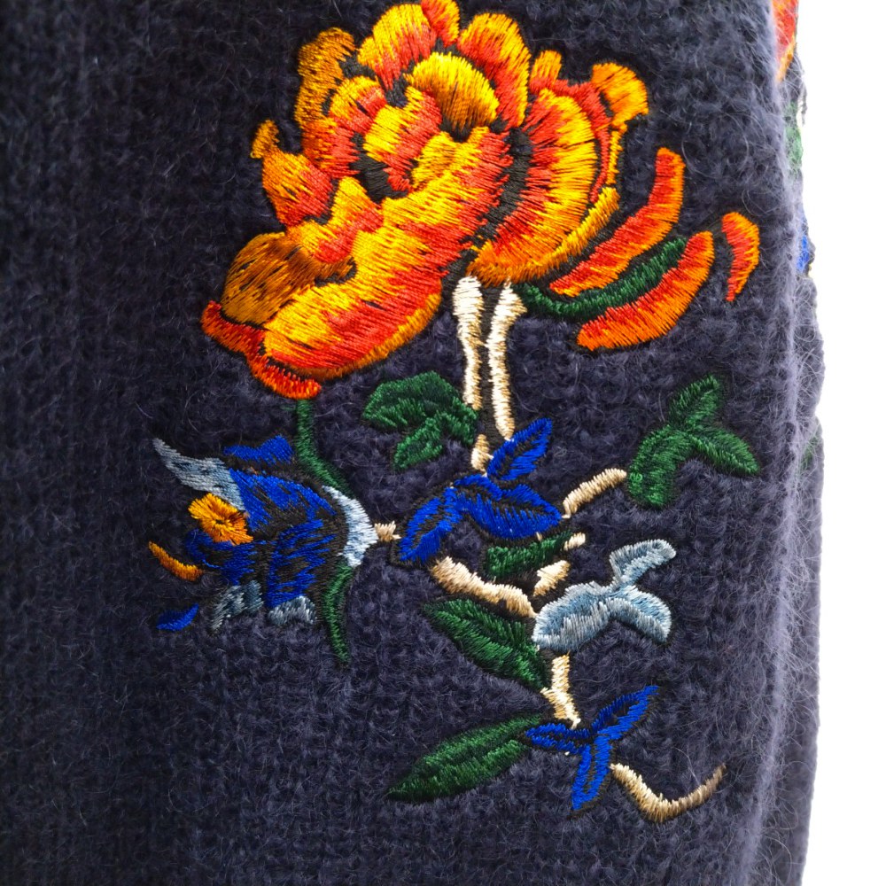 楽天市場】Sacai(サカイ) サイズ:2 22AW flower embroidery knit 