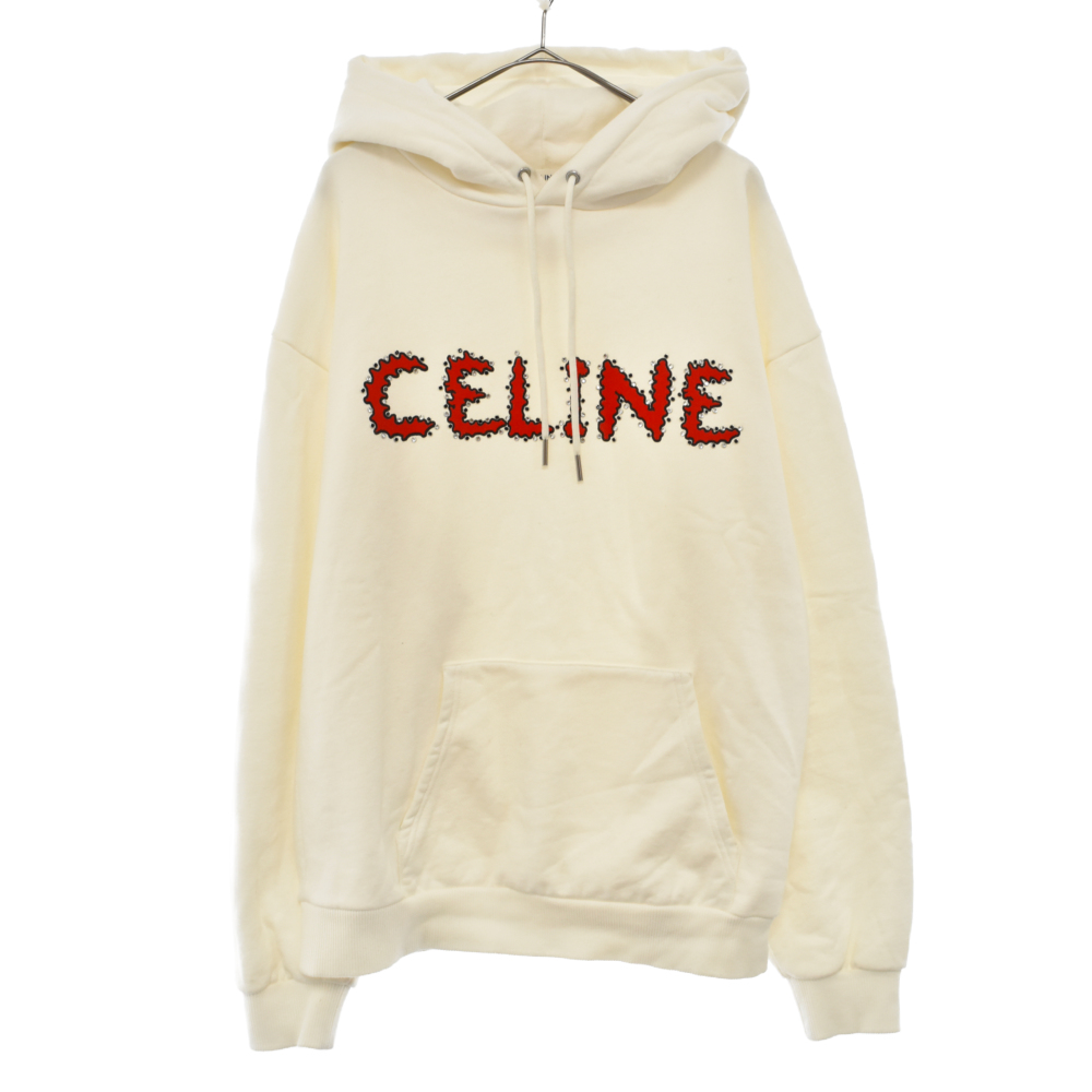 楽天市場】CELINE(セリーヌ) サイズ:M HOODIE LOOSE CELINE PRINT ロゴ 