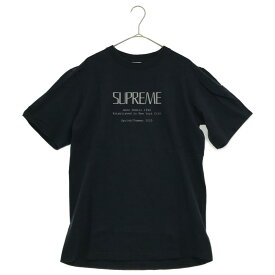 SUPREME(シュプリーム) サイズ:S 20SS ANNO DOMINI Tee アンノドミニ フロントロゴプリント半袖Tシャツ ネイビー【中古】【程度A】【カラーネイビー】【オンライン限定商品】