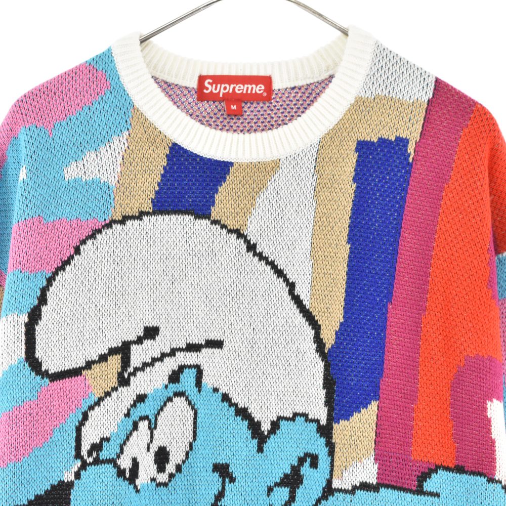 楽天市場】SUPREME(シュプリーム) サイズ:M 20AW Smurfs Sweater