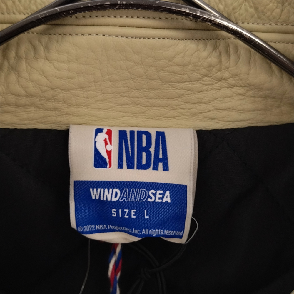 楽天市場】WIND AND SEA(ウィンダンシー) サイズ:L NBA×WDS Leather