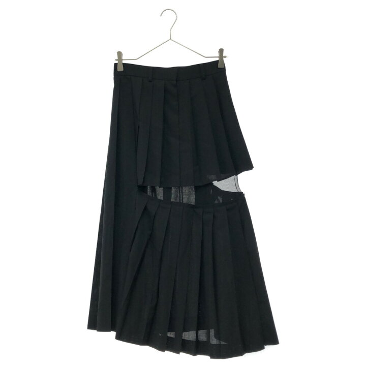 楽天市場】Sacai(サカイ) サイズ:0 22AW LAYERED PLEATS SKIRT 22  