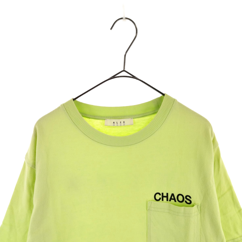 ALYX アリクス CHAOS AW POCKET TEE SNAWAW60015 ポケット 半袖Tシャツ