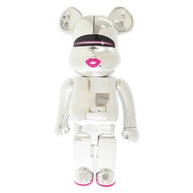 MEDICOM TOY(メディコムトイ) サイズ:1000% BE@RBRICK SORAYAMA 2G SILVER 1000% ベアブリック ソラヤマ シルバー 空山基【新古品/中古】【程度S】【カラーシルバー】【取扱店舗BRING KICKS】