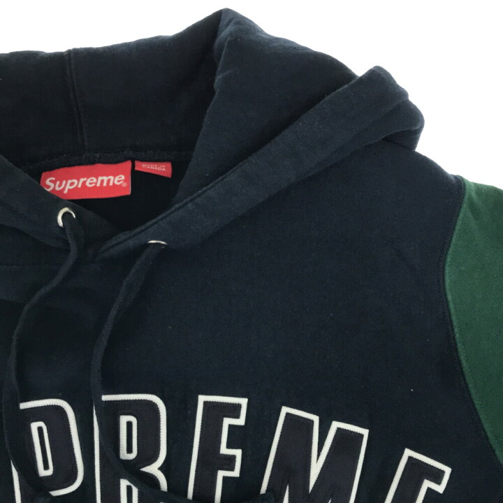 SUPREME(シュプリーム) サイズ:S 16AW Color Blocked Arc Logo Hooded Sweatshirt カラー ブロック ロゴフーディー プルオーバーパーカー マルチカラー【中古】【程度B】【カラーマルチカラー】【オンライン限定商品】 ブランド買取・販売 BRING SUP Color Blocked Arc Logo Lサイズ