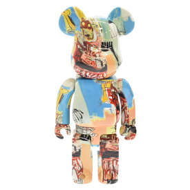 MEDICOM TOY(メディコムトイ) サイズ:400%/100% BE@RBRICK JEAN-MICHEL BASQUIAT #6 100% & 400% ベアブリックジャン ミシェル・バスキア 人形 フィギュア マルチ【新古品/中古】【程度N】【カラーマルチカラー】【オンライン限定商品】