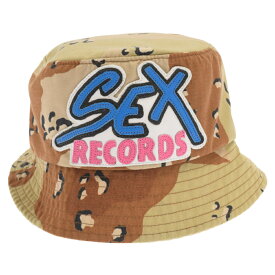 CHROME HEARTS(クロムハーツ) サイズ:S 21AW ×MATTY BOY Sex Records Chocochip Camo Bucket Hat マッティボーイ セックスレコード チョコチップカモバケットハット 迷彩帽子 S【中古】【程度A】【カラーマルチカラー】【取扱店舗OneStyle原宿店】