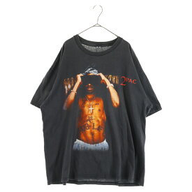 VINTAGE(ヴィンテージ) 90s 2PAC ALL EYES ON ME ツーパック 半袖Tシャツ カットソー ブラック【中古】【程度C】【カラーブラック】【オンライン限定商品】