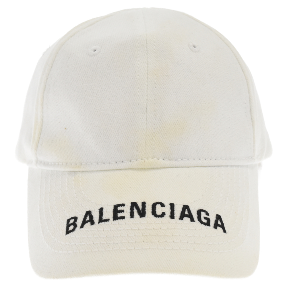 楽天市場】BALENCIAGA(バレンシアガ) サイズ:L ロゴ刺繍ベースボール