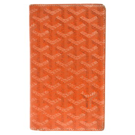 GOYARD(ゴヤール) PORTEFEUILLE ST ROCH 札入れ ロングウォレット 長財布 オレンジ【中古】【程度B】【カラーオレンジ】【取扱店舗BRINGアメリカ村店】