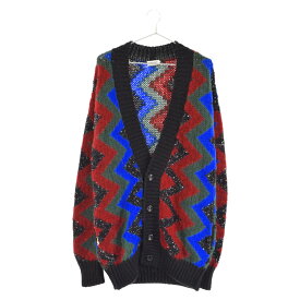 SAINT LAURENT PARIS(サンローランパリ) サイズ:S 21AW Glitter Cardigan スパンコール カーディガン マルチカラー 663352 Y75BT【中古】【程度A】【カラーマルチカラー】【オンライン限定商品】