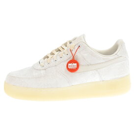 NIKE(ナイキ) サイズ:US12/30cm AIR FORCE 1 PREMIUM CLOT エアフォースプレミアム クロット ローカットスニーカー シルク AO9286-100 US12/30cm ホワイト【新古品/中古】【程度S】【カラーホワイト】【取扱店舗原宿】