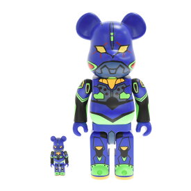 MEDICOM TOY(メディコムトイ) サイズ:100% & 400% BE@RBRICK シンエヴァンゲリオン劇場版I 初号機 新塗装版 EVA-01 NEW PAINT 100% & 400% ベアブリック EVANGELION:3.0 +1.0 フィギュア パープル【中古】【程度A】【カラーパープル】【オンライン限定商品】