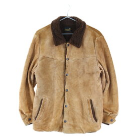 TENDERLOIN(テンダーロイン) サイズ:M 11AW T-SADDLE SUEDE JKT サドルスウェードジャケット ボア レザージャケット ブラウン【中古】【程度B】【カラーブラウン】【取扱店舗BRING福岡天神店】