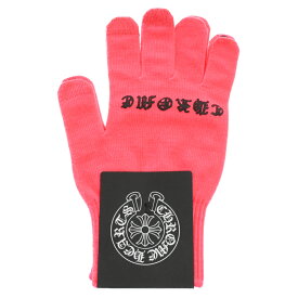 CHROME HEARTS(クロムハーツ) WORK GLOVES ロゴ グローブ 軍手 ピンク【新古品/中古】【程度S】【カラーピンク】【取扱店舗OneStyle原宿店】