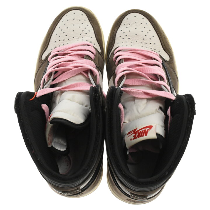 楽天市場】NIKE(ナイキ) サイズ:27.5cm ×TRAVIS SCOTT AIR JORDAN 1 
