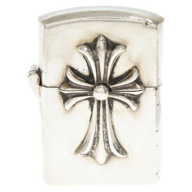 CHROME HEARTS(クロムハーツ) ZIPPO LIGHTERZ-V1 スモールCHクロスジッポライター シルバー【中古】【程度A】【カラーシルバー】【取扱店舗BRINGアメリカ村店】