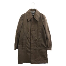 Martin Margiela(マルタンマルジェラ) サイズ:44 99SS カーコート ロングジャケット ブラウン 初期 白タグ アーカイブ 333-95009【中古】【程度B】【カラーブラウン】【取扱店舗AWESOME原宿店】