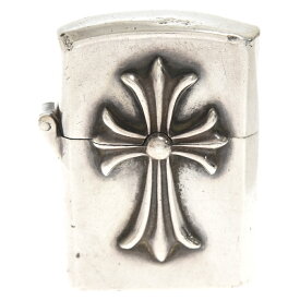 CHROME HEARTS(クロムハーツ) ZIPPO LIGHTERZ-V1 V1スモールCHクロス ジッポ ライター シルバー【中古】【程度B】【カラーシルバー】【取扱店舗OneStyle新宿店】