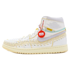 NIKE(ナイキ) サイズ:28.0cm ×UNION AIR JORDAN 1 RETRO HI OG SP SUMMER 96 FD2565-100 ユニオン エアジョーダン1ハイカットスニーカー US10/28cm ホワイト【新古品/中古】【程度S】【カラーホワイト】【取扱店舗BRING梅田茶屋町店】