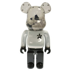 MEDICOM TOY(メディコムトイ) サイズ:1000% BE＠RBRICK ERIC HAZE 1000% ベアブリック エリック ヘイズ 人形 フィギュア ブラック/ホワイト【中古】【程度A】【カラーブラック】【オンライン限定商品】