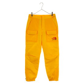 GUCCI(グッチ) サイズ:S 21AW×THE NORTH FACE NYLON CARGO PANTS ノースフェイス ナイロンカーゴパンツ イエロー 663764【新古品/中古】【程度S】【カラーイエロー】【オンライン限定商品】