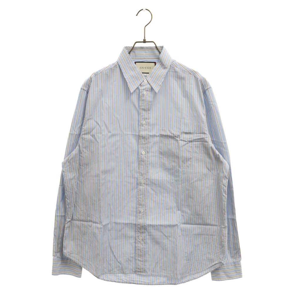 楽天市場】GUCCI(グッチ) サイズ:42 Classic Dress Shirt ストライプ