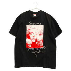 SUPREME(シュプリーム) サイズ:M 18AW Madonna Tee マドンナ プリントTシャツ ブラック【中古】【程度B】【カラーブラック】【オンライン限定商品】