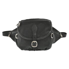 CHROME HEARTS(クロムハーツ) サイズ:No.1 SNAT PACK No1 XPAC NYLON BLACK スナットパック ウエストバッグ キルティング ナイロン×レザー ブラック【中古】【程度B】【カラーブラック】【取扱店舗渋谷】