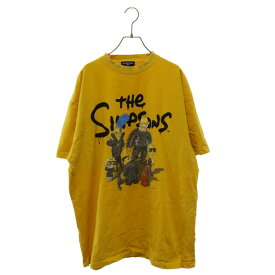 BALENCIAGA(バレンシアガ) サイズ:2 21AW×The Simpsons ザ シンプソンズ オーバーサイズ 半袖Tシャツ イエロー 676589 TLVG7【中古】【程度B】【カラーイエロー】【取扱店舗BRING心斎橋店】