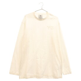 Y-3(ワイスリー) サイズ:L M CLASSIC CHEST LOGO LS TEE クラシック ロングスリーブカットソー 長袖Tシャツ ホワイト FN3362【中古】【程度A】【カラーホワイト】【オンライン限定商品】