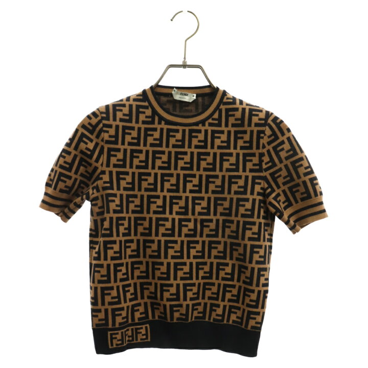 FENDI - FENDI サマーニット 半袖 36 ブルーの通販 by pink ｜半袖(T 