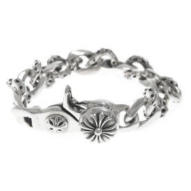 CHROME HEARTS(クロムハーツ) サイズ:15LINK FNCY CHN 15LNK ファンシーリンク クリップブレスレット 15LINK シルバー【中古】【程度B】【カラーシルバー】【取扱店舗OneStyle新宿店】