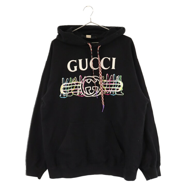 楽天市場】GUCCI(グッチ) サイズ:M Printed Hoodie 726468 XJE56 ロゴ  