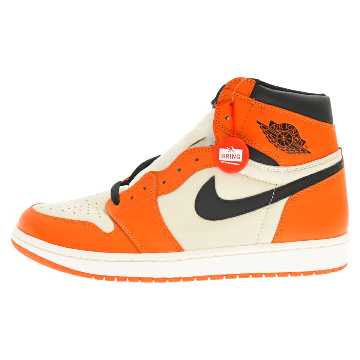 中古】<br>NIKE <br>WMNS 気付き AIR JORDAN 1 RETRO HIGH OG SLサテン  
