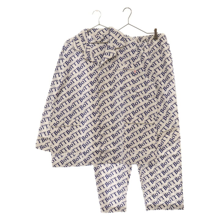 楽天市場】BoTT(ボット) サイズ:XL 21SS Logo Pajamas Set Up ロゴ総柄 