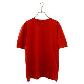 Maison Margiela(メゾンマルジェラ) サイズ:46 STITCH COTTON TEE S50GC0622 バック ロゴプリント半袖Tシャツ レッド【中古】【程度B】【カラーレッド】【オンライン限定商品】