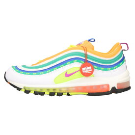 NIKE(ナイキ) サイズ:US8/26.0cm AIR MAX ON-AIR JL LONDON CI1504-100 エアマックス 97 オンエア ジャスミン・ラソード ロンドン ローカットスニーカー US8/26.0cm オレンジ/ホワイト【新古品/中古】【程度S】【カラーオレンジ】【取扱店舗渋谷】