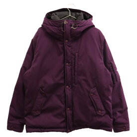 THE NORTH FACE PURPLE LABEL(ノースフェイスパープルレーベル) サイズ:XL ×monkeytime モンキータイム 63/35 MOUNTAIN SHORT DOWN PARKA マウンテンショートダウンジャケット パープル【中古】【程度A】【カラーパープル】【オンライン限定商品】