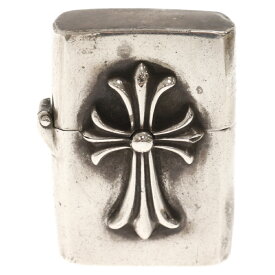 CHROME HEARTS(クロムハーツ) ZIPPO LIGHTERZ-V1 V1スモールCHクロス ジッポ ライター シルバー【中古】【程度B】【カラーシルバー】【取扱店舗名古屋】